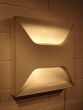 staff painted metal wall light