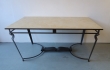 wrought iron table