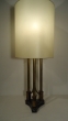 gilded metal table lamp