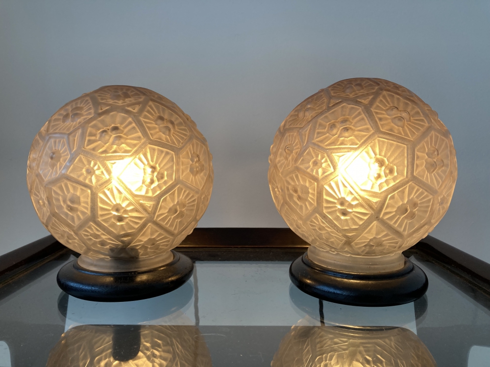 Art Deco Glass lights