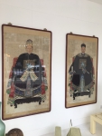 Pair of Chinese ancestral pictures