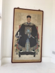 Pair of Chinese ancestral pictures