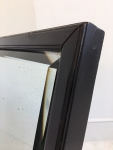 Ebonised table mirror