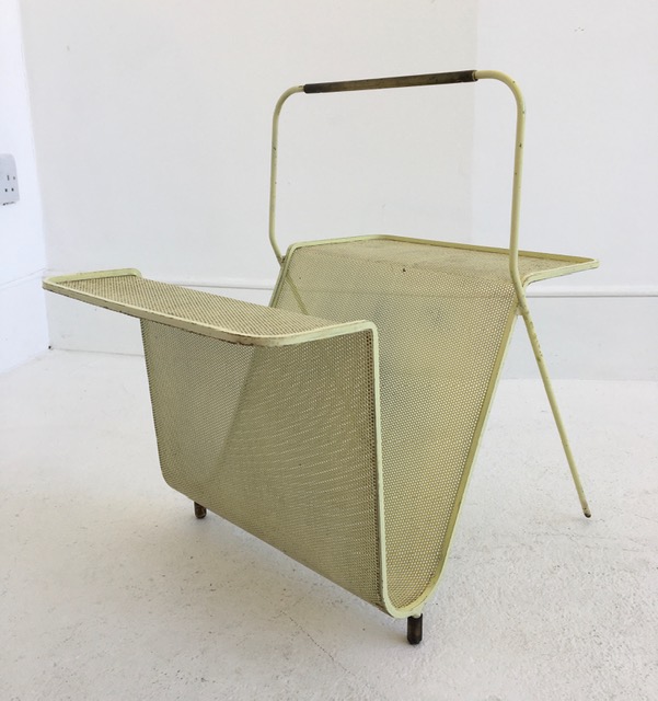 Mathieu Matégot magazine rack